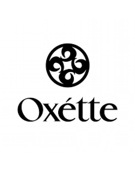 Oxette-Kολιέ LUCKY CHARM με αστέρι και λευκά κρύσταλλα 1.9 cm -Stainless steel-01X15-00291